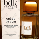 Отзыв Parfums BDK Creme De Cuir
