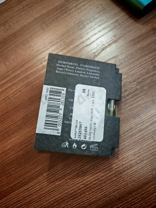 Духи Oro 1920 от BOIS 1920