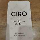 Отзывы Parfums Ciro Le Chypre Du Nil