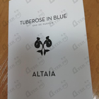Отзыв Eau D`Italie Altaia Tuberose in Blue