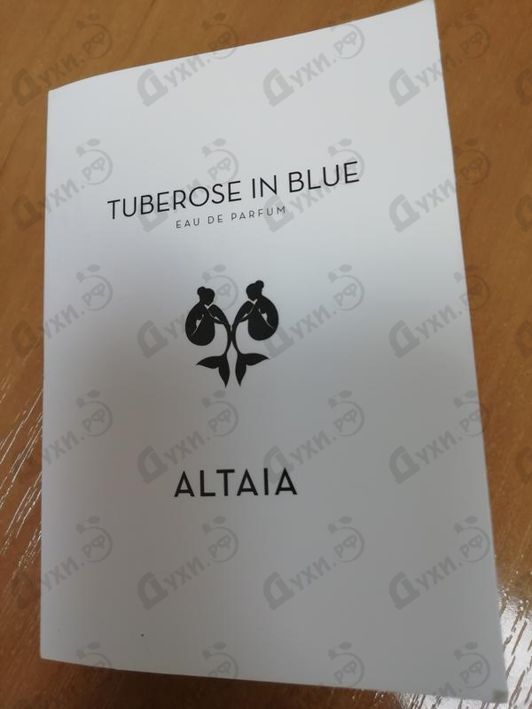 Духи Altaia Tuberose in Blue от Eau D`Italie