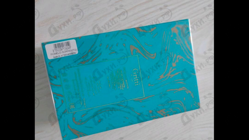 Духи Pomelo Sorrento от Gritti Отзывы Gritti Pomelo Sorrento