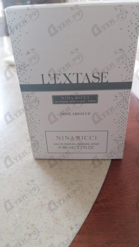 Отзыв Nina Ricci L'extase Rose Absolue