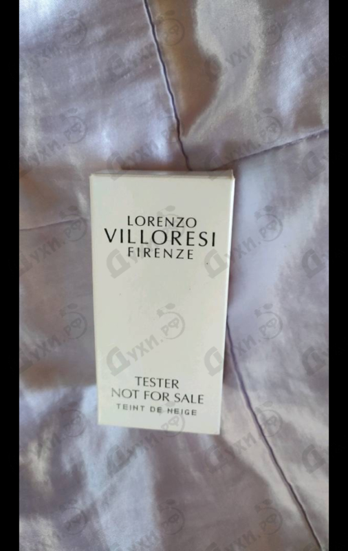 Парфюмерия Teint De Neige от Lorenzo Villoresi