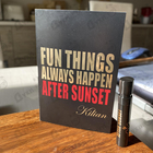 Отзыв Kilian Fun Things Always Happen After Sunset