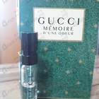 Духи Memoire D’une Odeur от Gucci