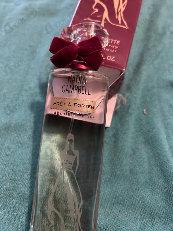 Парфюмерия Pret A Porter Absolute Velvet от Naomi Campbell