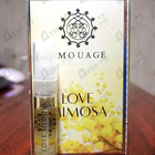 Отзыв Amouage Love Mimosa