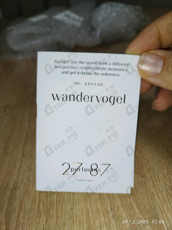 Духи Wandervogel от 27 87