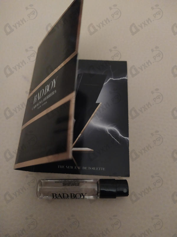 Парфюмерия Bad Boy от Carolina Herrera Отзывы Carolina Herrera Bad Boy