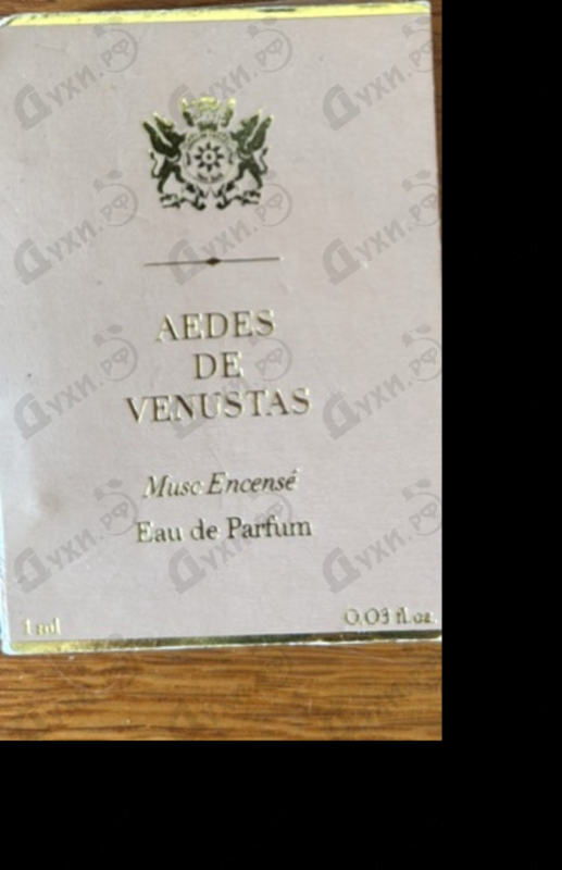 Духи Musc Encense от Aedes de Venustas