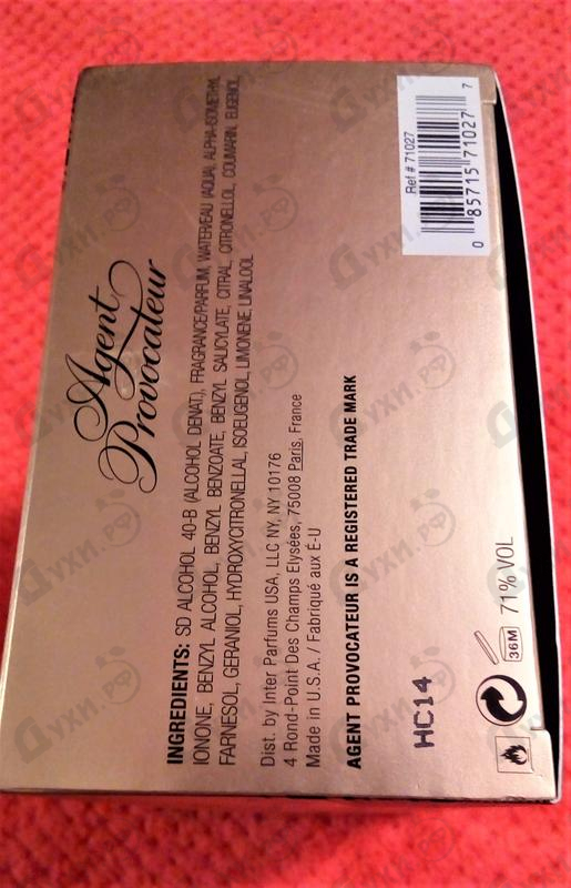 Отзывы Agent Provocateur Lace Noir Духи Lace Noir от Agent Provocateur
