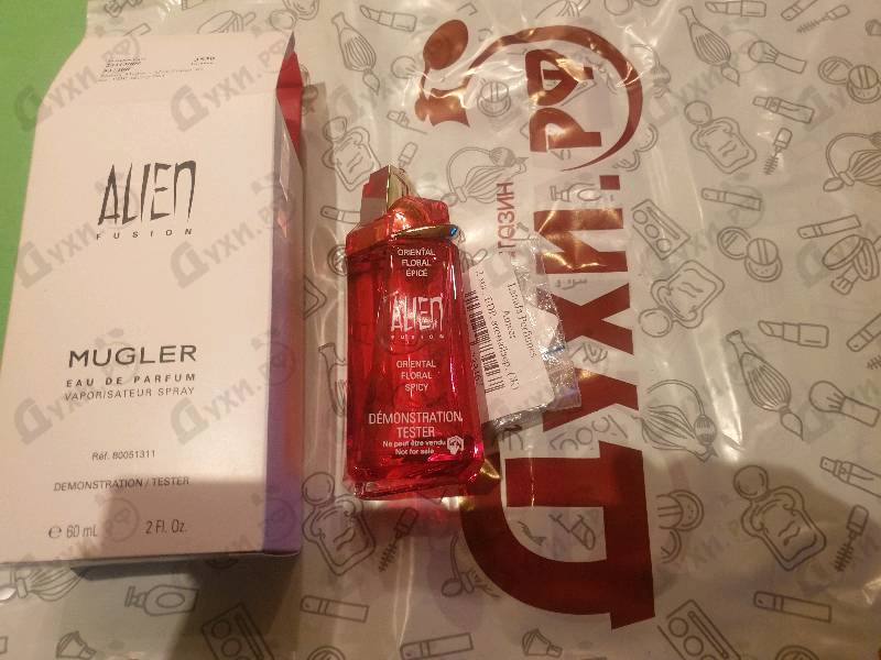 Отзывы Thierry Mugler Alien Fusion Парфюмерия Alien Fusion от Thierry Mugler