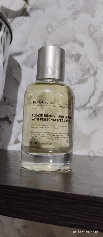 Отзывы Le Labo Tonka 25 Купить Tonka 25 от Le Labo