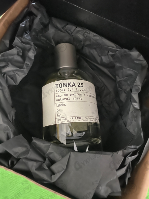 Парфюмерия Le Labo Tonka 25 Парфюмерия Tonka 25 от Le Labo