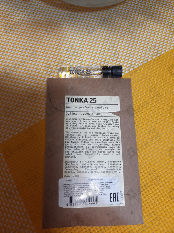 Парфюмерия Tonka 25 от Le Labo