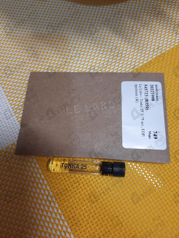 Купить Tonka 25 от Le Labo Парфюмерия Le Labo Tonka 25