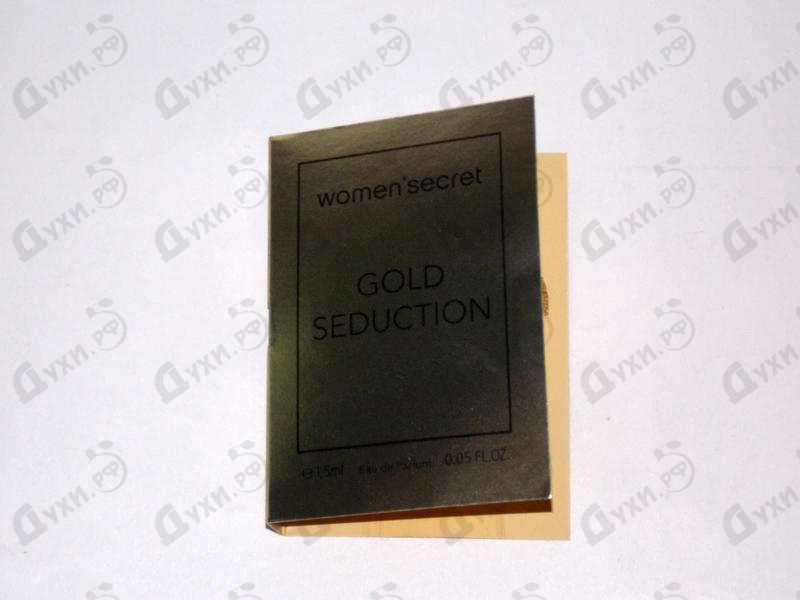 Парфюмерия Gold Seduction от Women'secret