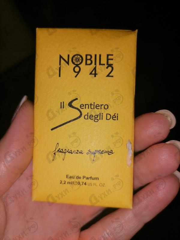 Отзыв Nobile 1942 Il Sentiero Degli Dei Парфюмерия Il Sentiero Degli Dei от Nobile 1942