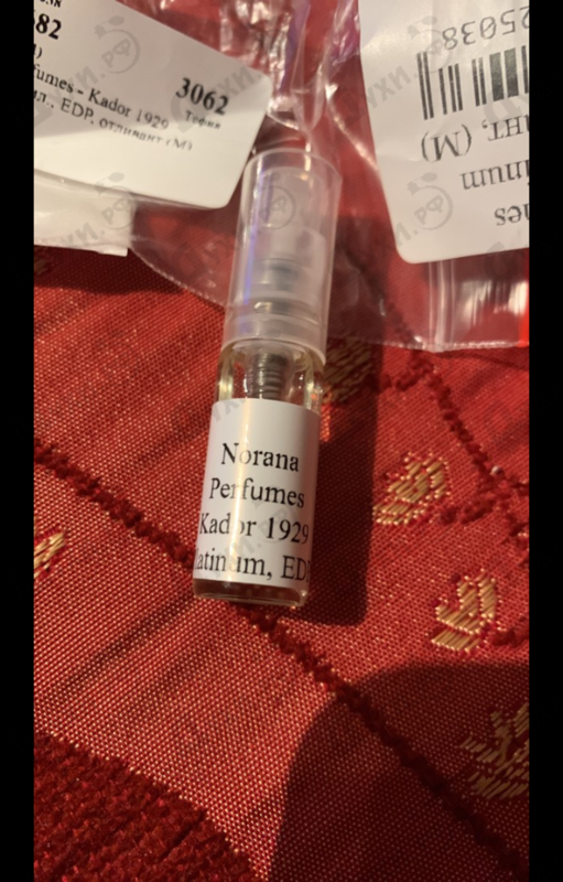 Парфюмерия Kador 1929 Platinum от Norana Perfumes