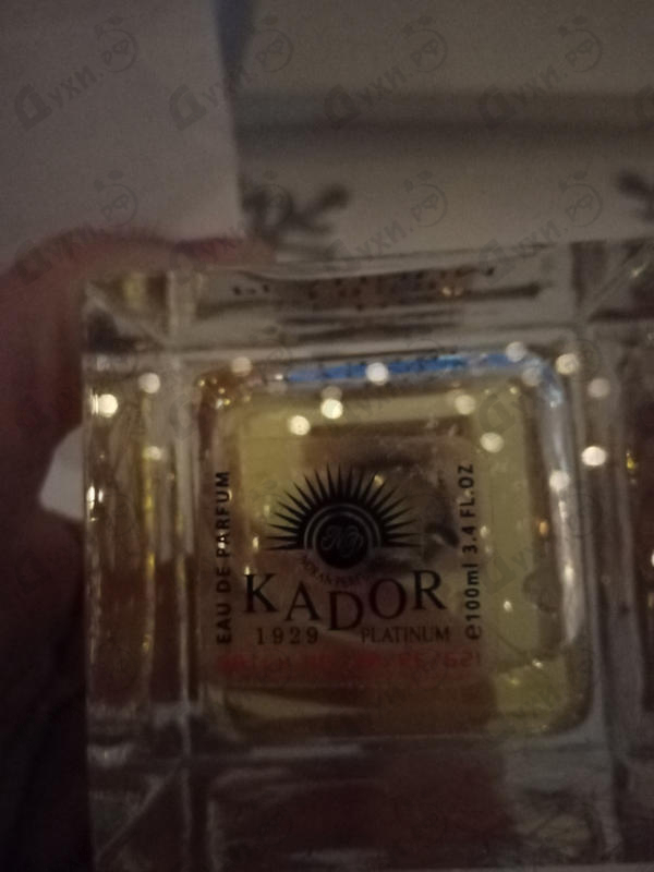 Парфюмерия Kador 1929 Platinum от Norana Perfumes