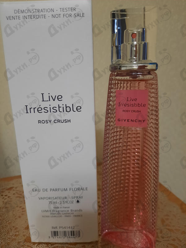 Отзывы Givenchy Live Irresistible Rosy Crush