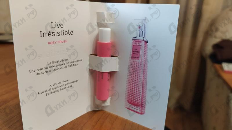 Духи Live Irresistible Rosy Crush от Givenchy