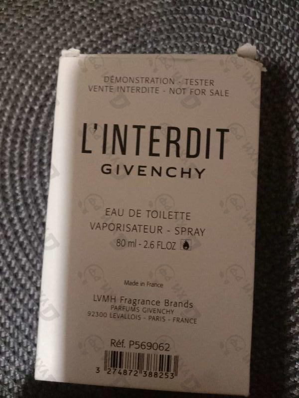 Парфюмерия Givenchy L'Interdit Eau De Toilette 2019