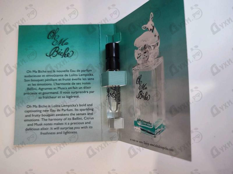 Парфюмерия Oh Ma Biche от Lolita Lempicka