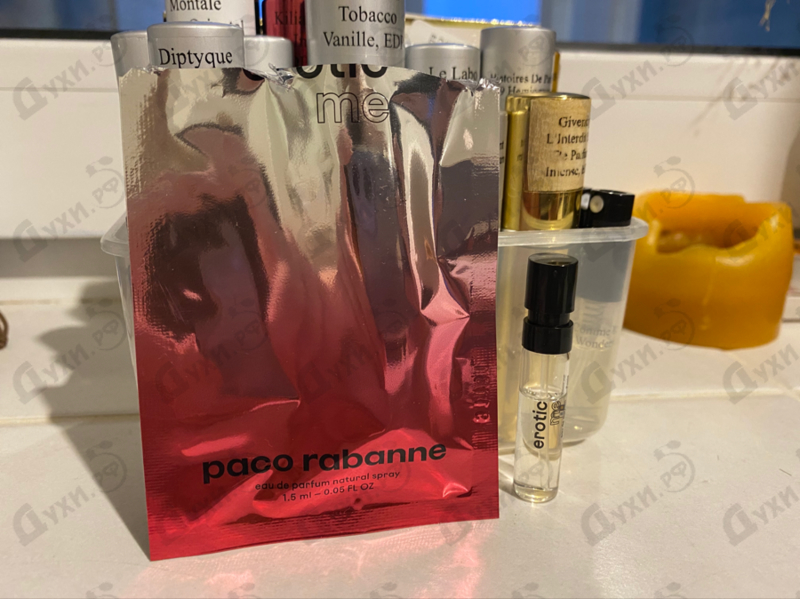 Духи Erotic Me от Paco Rabanne Отзывы Paco Rabanne Erotic Me