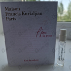Парфюм Maison Francis Kurkdjian L'eau A La Rose