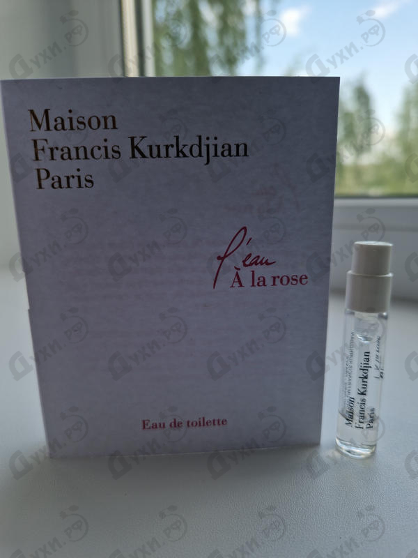 Духи L'eau A La Rose от Maison Francis Kurkdjian