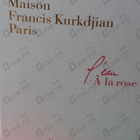 Духи L'eau A La Rose от Maison Francis Kurkdjian