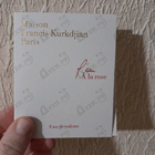 Отзыв Maison Francis Kurkdjian L'eau A La Rose