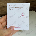 Отзыв Maison Francis Kurkdjian L'eau A La Rose