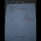 Духи L'eau A La Rose от Maison Francis Kurkdjian