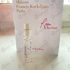Отзывы Maison Francis Kurkdjian L'eau A La Rose