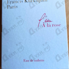 Отзыв Maison Francis Kurkdjian L'eau A La Rose
