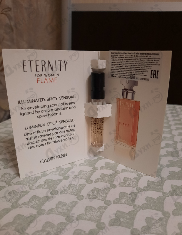 Духи Eternity Flame от Calvin Klein