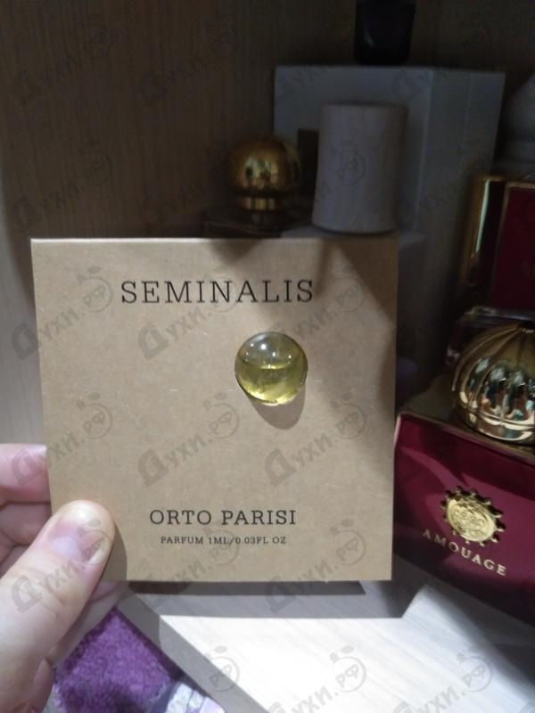 Парфюмерия Seminalis от Orto Parisi