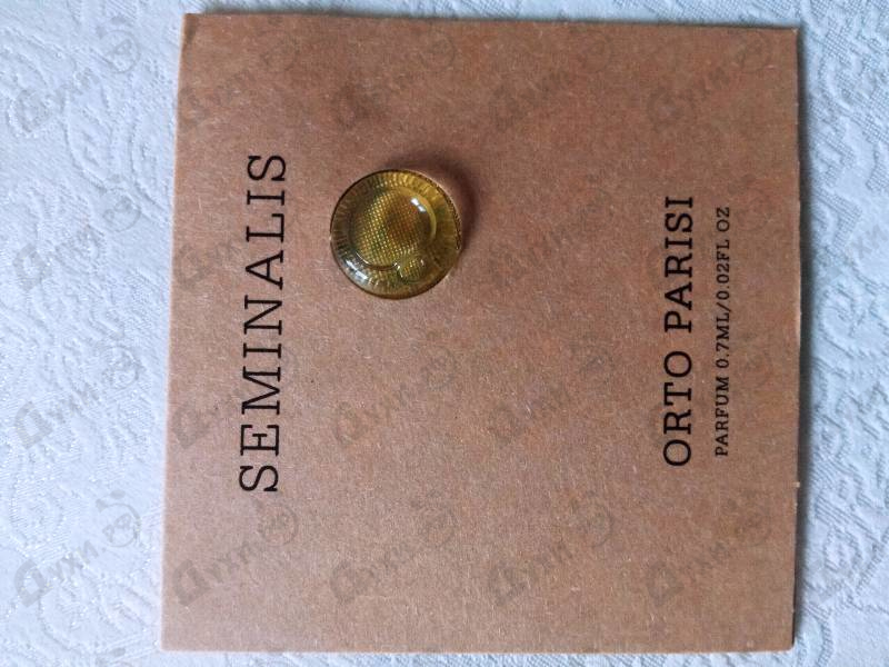 Духи Seminalis от Orto Parisi