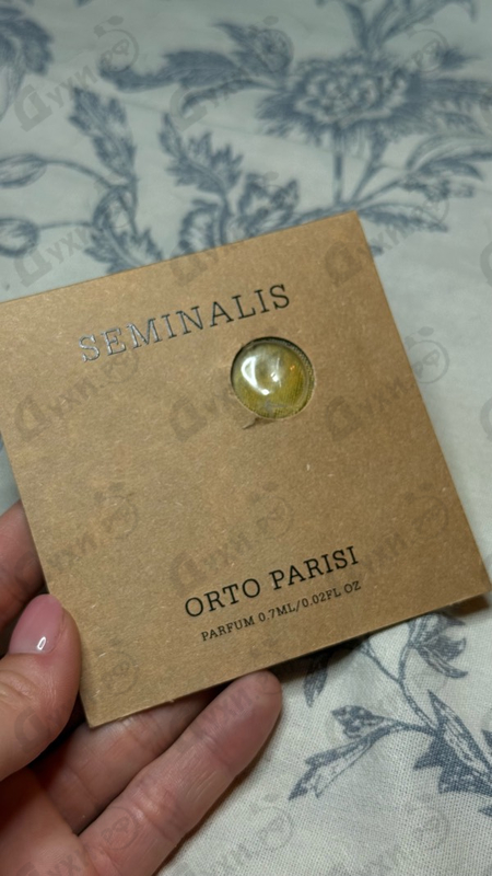 Парфюмерия Seminalis от Orto Parisi