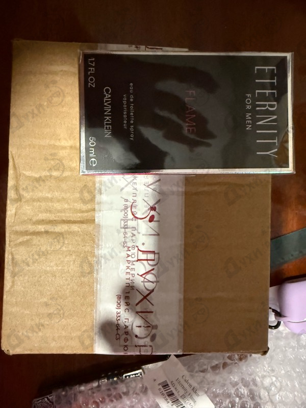 Духи Eternity Flame от Calvin Klein