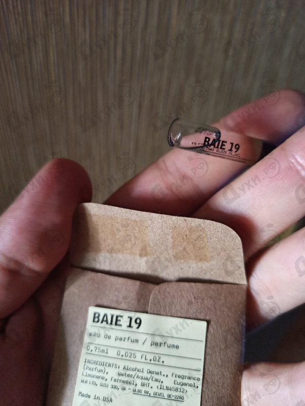 Духи Baie 19 от Le Labo