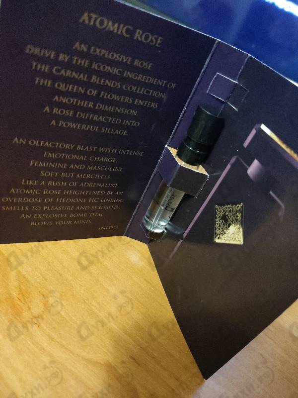 Духи Atomic Rose от Initio