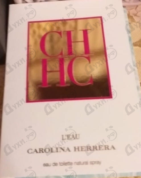 Парфюмерия CH L'Eau (2017) от Carolina Herrera