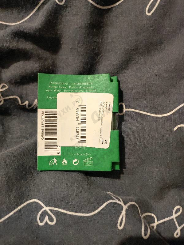 Парфюмерия Cannabis Fruttata от BOIS 1920