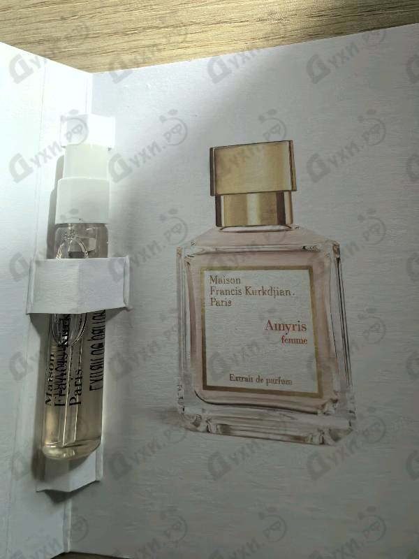Отзыв Maison Francis Kurkdjian Amyris Extrait De Parfum