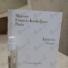 Отзыв Maison Francis Kurkdjian Amyris Extrait De Parfum