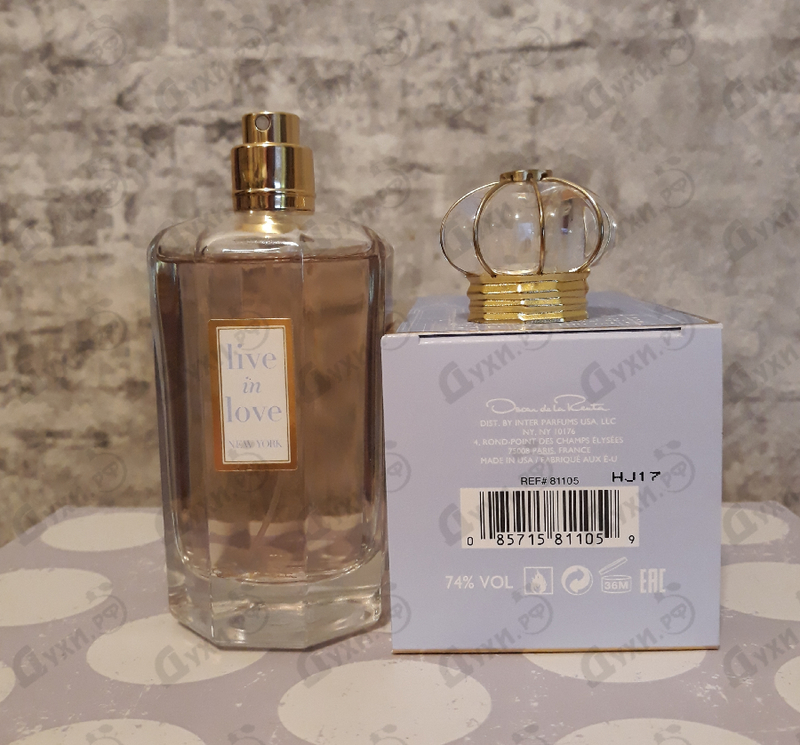 Духи Live In Love New York от Oscar De La Renta Купить Oscar De La Renta Live In Love New York
